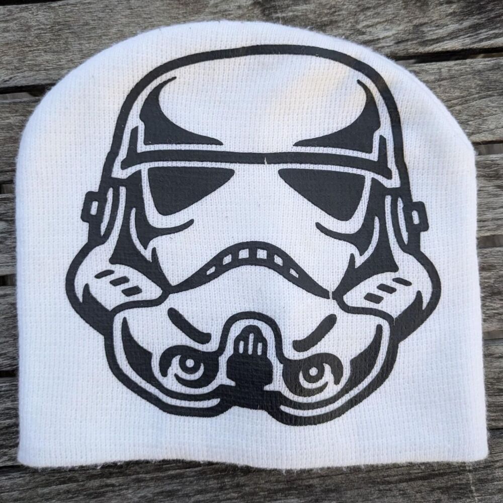 Star-wars Men's Black and White Hat